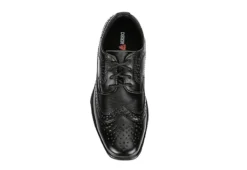 Deer Stags Boys Ace Wingtip Oxford - Black 12 Deer Stags Boys Ace Wingtip Oxford - Black -Fami Shoes Sales US 01 702675 05