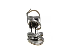Badgley Mischka Girls O-bm84020msilv Dress Sandal - Silver -Fami Shoes Sales US 01 702678 02