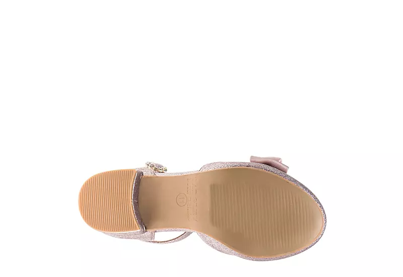 Badgley Mischka Girls O-bm90016mrglg Dress Pump - Rose Gold 7 Badgley Mischka Girls O-bm90016mrglg Dress Pump - Rose Gold - Image 7