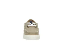 Sperry Boys Offshore Lace Sneaker - Khaki -Fami Shoes Sales US 01 702721 02