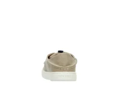 Sperry Boys Offshore Lace Sneaker - Khaki -Fami Shoes Sales US 01 702721 04