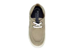 Sperry Boys Offshore Lace Sneaker - Khaki -Fami Shoes Sales US 01 702721 05