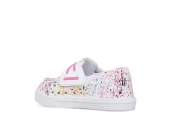 Sperry Girls Infant Bahama Float Boat Slip On Sneaker - White -Fami Shoes Sales US 01 702730 02