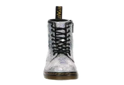 Dr. Martens Dr.martens Girls Infant 1460 Combat Boot - Grey -Fami Shoes Sales US 01 702737 02