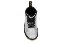 Dr. Martens Dr.martens Girls Infant 1460 Combat Boot - Grey -Fami Shoes Sales US 01 702737 05