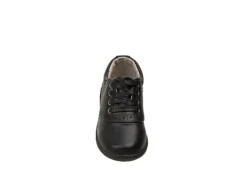 Laura Ashley Girls School Shoe - Black -Fami Shoes Sales US 01 702748 02