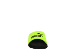 Puma Boys Cool Cat 2.0 Sport Slide Sandal - Lime 9 Puma Boys Cool Cat 2.0 Sport Slide Sandal - Lime -Fami Shoes Sales US 01 702760 02