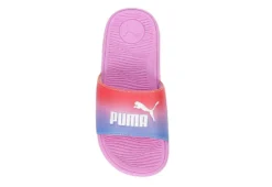 Puma Girls Cool Cat Slide Sandal - Pink 12 Puma Girls Cool Cat Slide Sandal - Pink -Fami Shoes Sales US 01 702762 05