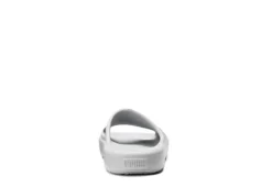 Puma Girls Shibui Cat Slide Sandal - Grey -Fami Shoes Sales US 01 702764 02