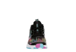 Skechers Girls Elite Sport Tempo Pro Sneaker - Black -Fami Shoes Sales US 01 702799 02