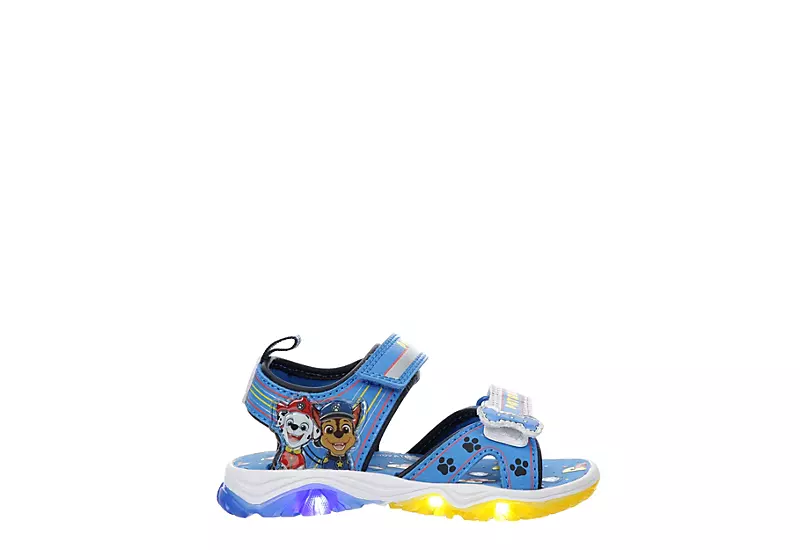 Nickelodeon Boys Infant Paw Patrol Light Up Sandal - Blue 2 Nickelodeon Boys Infant Paw Patrol Light Up Sandal - Blue - Image 2