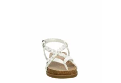 Blowfish Girls Foxtail-k Sandal - Off White -Fami Shoes Sales US 01 702823 02