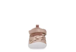 Stride Rite Girls Infant Mallory Sandal - Pink -Fami Shoes Sales US 01 702826 02