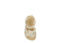 Oshkosh B`gosh Girls Infant Dolores Sandal - Gold -Fami Shoes Sales US 01 702827 03