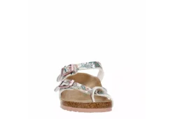 Birkenstock Girls Mayari Footbed Sandal - Pink 9 Birkenstock Girls Mayari Footbed Sandal - Pink -Fami Shoes Sales US 01 702832 02