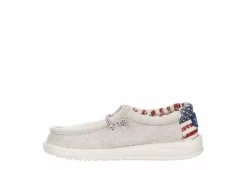 Heydude Boys Wally Youth Slip On Sneaker - Off White -Fami Shoes Sales US 01 702839 03