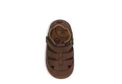 Stride Rite Boys Infant Amos 3.0 Sandal - Brown -Fami Shoes Sales US 01 702841 05