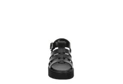 Limelight Girls Rhea Platform Sandal - Black 9 Limelight Girls Rhea Platform Sandal - Black -Fami Shoes Sales US 01 702844 02
