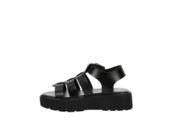 Limelight Girls Rhea Platform Sandal - Black 10 Limelight Girls Rhea Platform Sandal - Black -Fami Shoes Sales US 01 702844 03