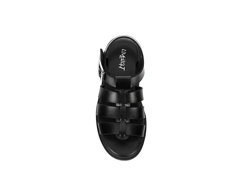 Limelight Girls Rhea Platform Sandal - Black 6 Limelight Girls Rhea Platform Sandal - Black - Image 6