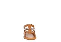 Cupcake Couture Girls Infant Eva Sandal - Tan -Fami Shoes Sales US 01 702847 02
