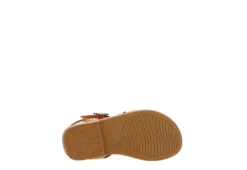 Cupcake Couture Girls Infant Eva Sandal - Tan -Fami Shoes Sales US 01 702847 06