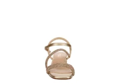 Cupcake Couture Girls Elora Dress Sandal - Champagne 9 Cupcake Couture Girls Elora Dress Sandal - Champagne -Fami Shoes Sales US 01 702849 02
