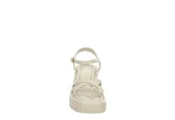 Limelight Girls Sage Wedge Sandal - Bone 9 Limelight Girls Sage Wedge Sandal - Bone -Fami Shoes Sales US 01 702851 02