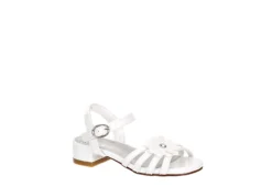 Cupcake Couture Girls Infant Lil Blossom Sandal - White