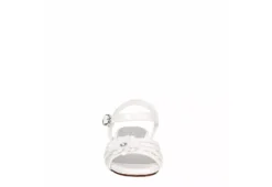 Cupcake Couture Girls Infant Lil Blossom Sandal - White -Fami Shoes Sales US 01 702852 02