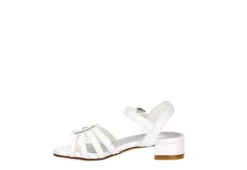 Cupcake Couture Girls Infant Lil Blossom Sandal - White -Fami Shoes Sales US 01 702852 03