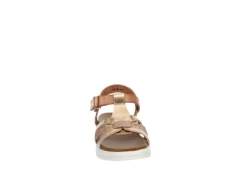 Cupcake Couture Girls Infant Lil Kenna Sandal - Rose Gold -Fami Shoes Sales US 01 702853 02
