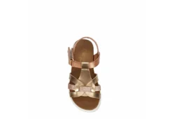 Cupcake Couture Girls Infant Lil Kenna Sandal - Rose Gold -Fami Shoes Sales US 01 702853 05