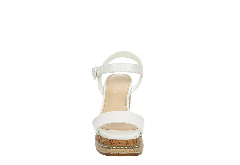 Limelight Girls Carlie Wegde Sandal - White 3 Limelight Girls Carlie Wegde Sandal - White - Image 3