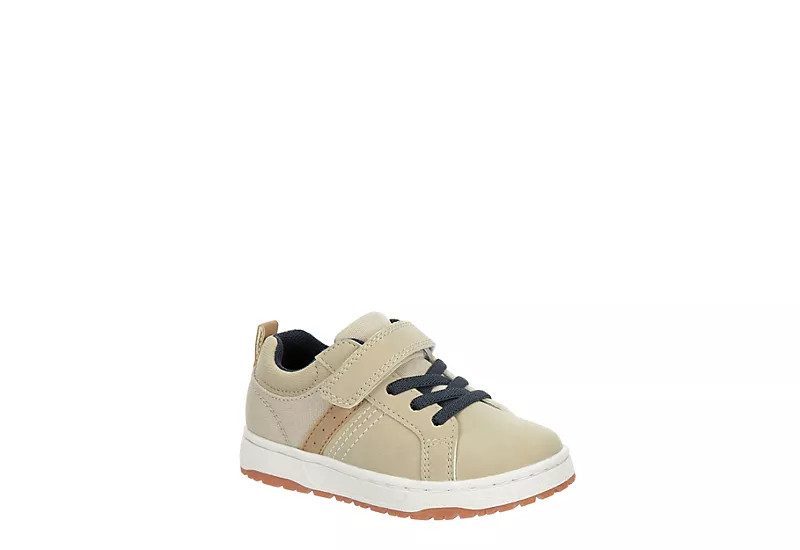 West Harris Boys Lil Ledger Sneaker - Tan 1 West Harris Boys Lil Ledger Sneaker - Tan