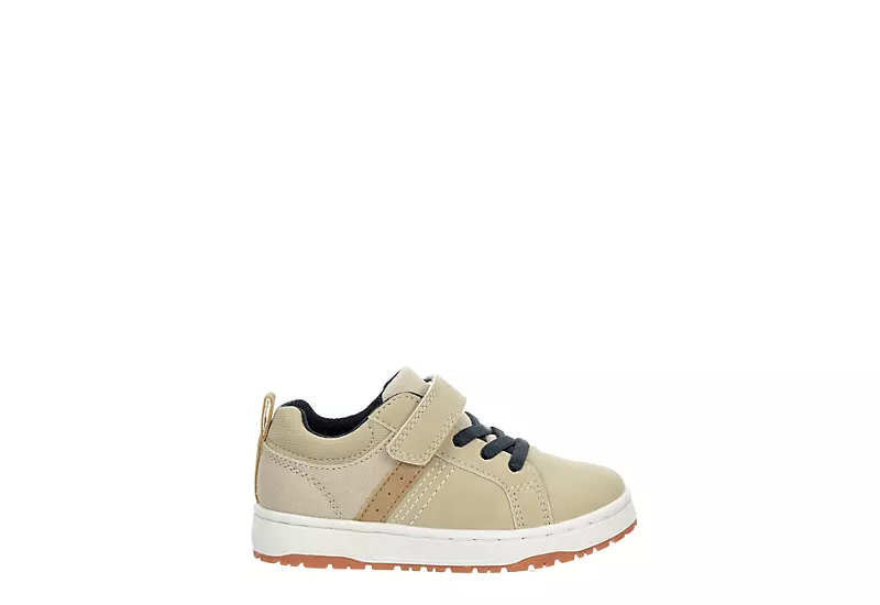 West Harris Boys Lil Ledger Sneaker - Tan 2 West Harris Boys Lil Ledger Sneaker - Tan - Image 2