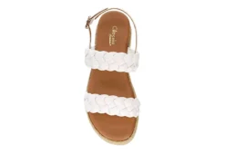 Cupcake Couture Girls Addie Platform Sandal - White 12 Cupcake Couture Girls Addie Platform Sandal - White -Fami Shoes Sales US 01 702862 05