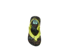 Reef Boys Infant Little Ahi Flip Flop Sandal - Green 9 Reef Boys Infant Little Ahi Flip Flop Sandal - Green -Fami Shoes Sales US 01 702868 02