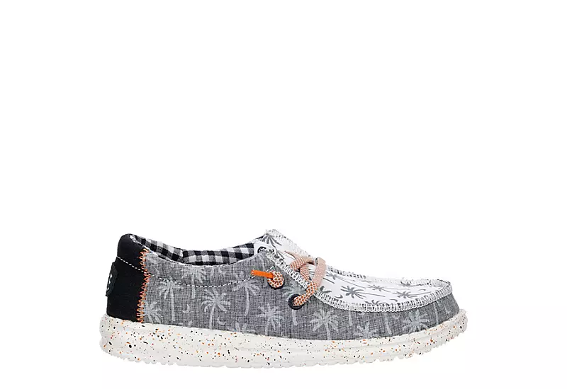 Heydude Boys Wally Youth Slip On Sneaker - Navy 2 Heydude Boys Wally Youth Slip On Sneaker - Navy - Image 2