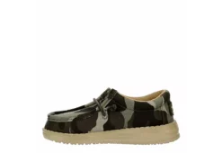 Heydude Boys Wally Youth Slip On Sneaker - Camo -Fami Shoes Sales US 01 702916 03