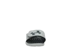 Under Armour Boys Ignite Pro Slide Sandal - Grey -Fami Shoes Sales US 01 702926 02