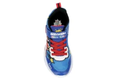 Skechers Boys Ryans World Sneaker - Blue 12 Skechers Boys Ryans World Sneaker - Blue -Fami Shoes Sales US 01 702930 05