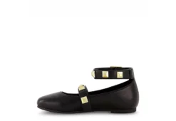 Marc Fisher Girls Tashi Buckle Dress Flat - Black 10 Marc Fisher Girls Tashi Buckle Dress Flat - Black -Fami Shoes Sales US 01 702956 03