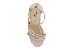 Marc Fisher Girls Pattye Salto Dress Sandal - Blush -Fami Shoes Sales US 01 702957 05