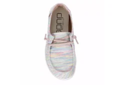 Heydude Girls Wendy Youth Sox Slip On Sneaker - Multicolor -Fami Shoes Sales US 01 702958 05