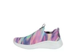 Skechers Girls Ultra Flex Slip On Sneaker - Grey 10 Skechers Girls Ultra Flex Slip On Sneaker - Grey -Fami Shoes Sales US 01 702978 03