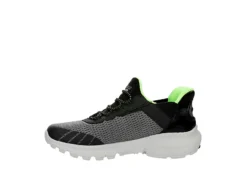 Skechers Boys Razor Flex Air Slip-in Slip On Sneaker - Grey -Fami Shoes Sales US 01 702985 03