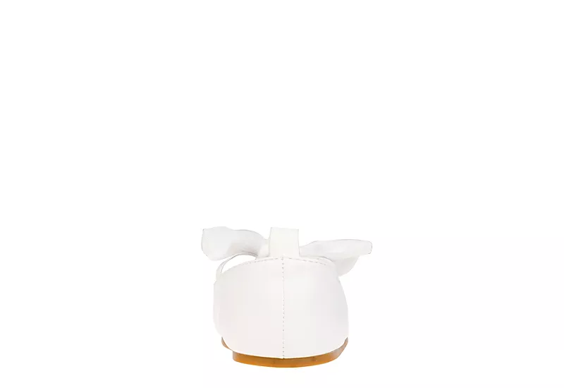 Vince Camuto Kids Girls Vccrf0166 Dress Flat - White 5 Vince Camuto Kids Girls Vccrf0166 Dress Flat - White - Image 5