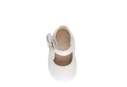 Baby Deer Girls Infant Jade Dress Flat - White -Fami Shoes Sales US 01 703178 05