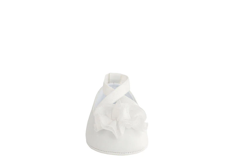Baby Deer Girls Infant Ellen Dress Flat - White 3 Baby Deer Girls Infant Ellen Dress Flat - White - Image 3